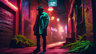 Entdecke die faszinierende Welt der Krimi Bilder: Inspiration für Cannabis-Kunstwerke